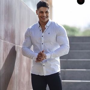 Father Son’s Stretch Slim shirt for Man